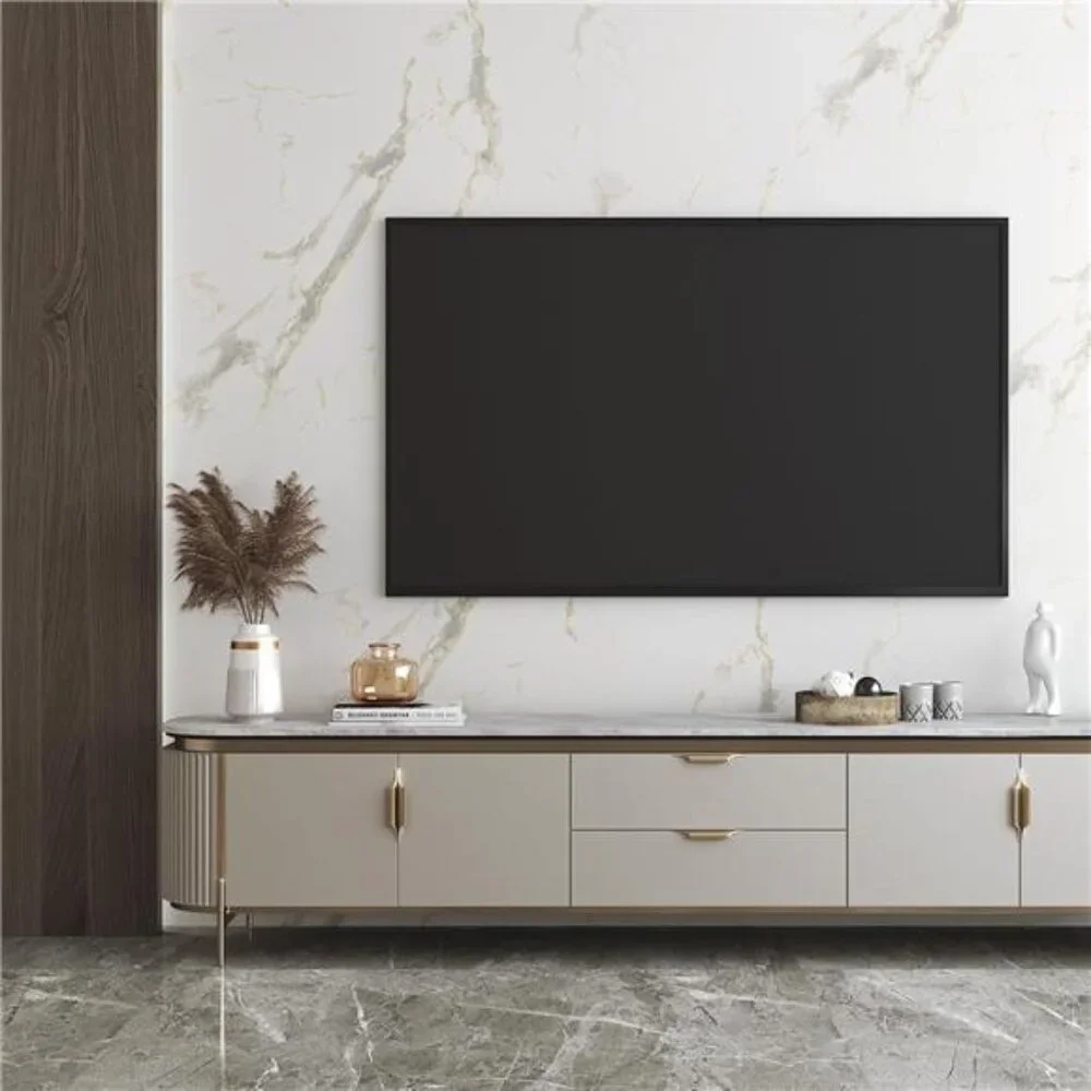 Wallpaper Thick White Marble Contact Paper Waterproof, 15.8